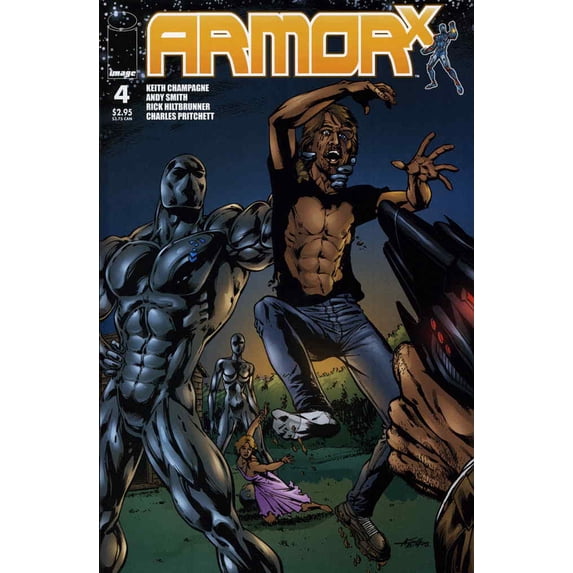 Armor X #4 VF ; Image Comic Book