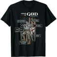 thumbnail image 1 of Armor of God Ephesians 6 10 18 Bible Verse Men Women Short Sleeve T-Shirt Black Casual Tee, 1 of 5
