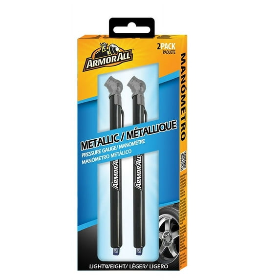 ArmorAll 2 Pk Tire gauge w/ Tire Caps