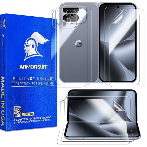 ArmorSuit 2+2+2 Pack Full Body Skin + Screen Protector for Google Pixel 10 Pro Fold HD Clear MilitaryShield Film - Made in USA