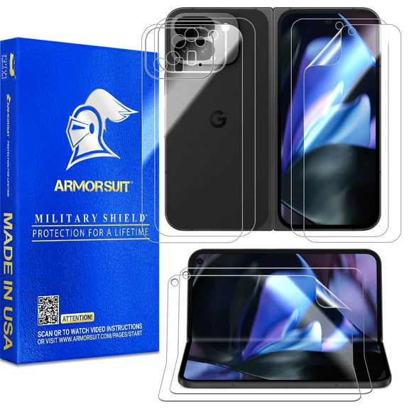 ArmorSuit 2+2+2 Pack Full Body Skin + Screen Protector for Google Pixel 9 Pro Fold HD Clear MilitaryShield Film - Made in USA