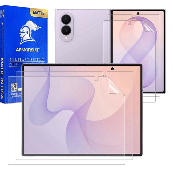 ArmorSuit 2+2 Pack Paper-Feel Texture Screen Protector for Samsung Galaxy Z Fold 8 (2026) Case Friendly MilitaryShield Matte Film - Made in USA