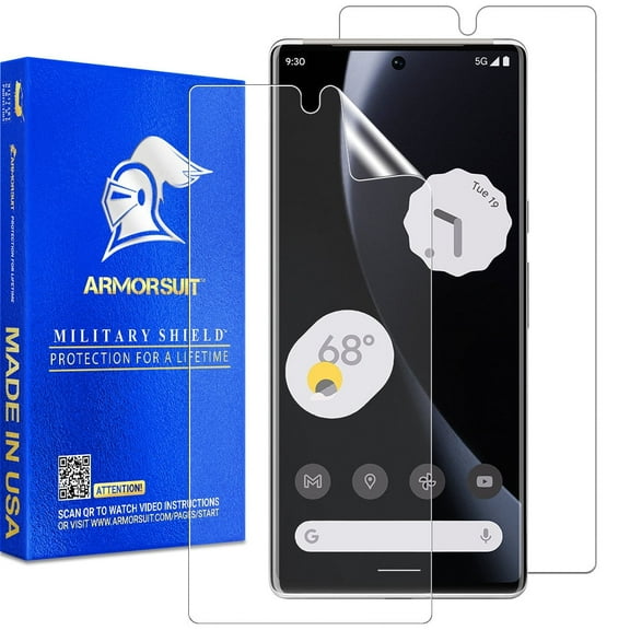 ArmorSuit 2 Pack MilitaryShield Anti-Glare Screen Protector designed for Google Pixel 7 Pro 6.7-INCH (2022) Case Friendly Anti-Bubble Matte Film
