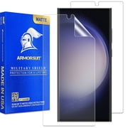 ArmorSuit 2 Pack MilitaryShield Anti-Glare Screen Protector designed for Samsung Galaxy S23 Ultra 6.8-INCH 2023 Case Friendly Matte Film