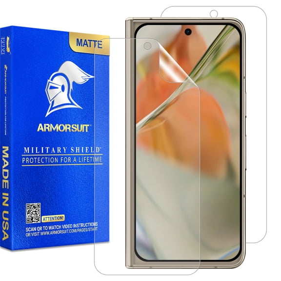 ArmorSuit 2 Pack Paper-Feel Texture Screen Protector for Google Pixel 9 Pro Fold Screen Protector Case Friendly MilitaryShield Matte Film - Made in USA