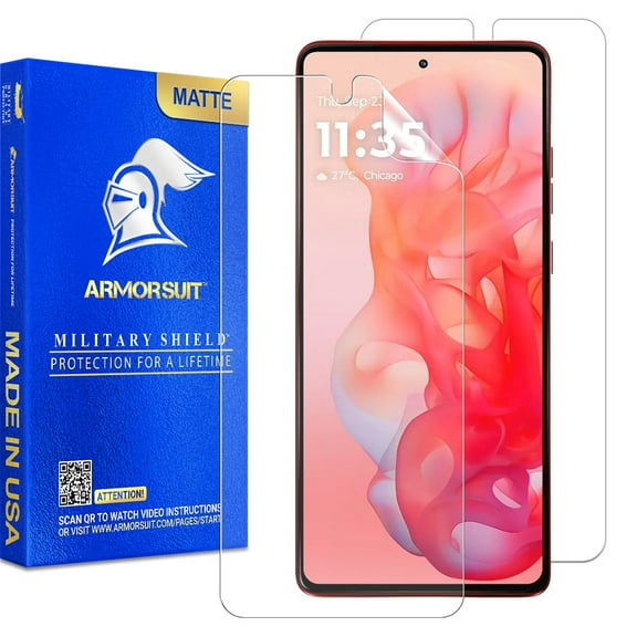 ArmorSuit 2 Pack Paper-Feel Texture Screen Protector for Motorola Moto G Stylus 5G (6.7 Inch, 2024) Case Friendly MilitaryShield Matte Film - Made in USA