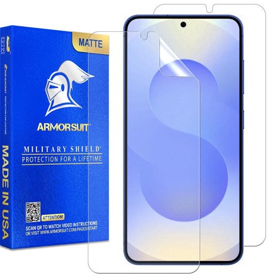 ArmorSuit 2 Pack Paper-Feel Texture Screen Protector for Samsung Galaxy S25 (6.2") Case Friendly MilitaryShield Matte Film - Made in USA