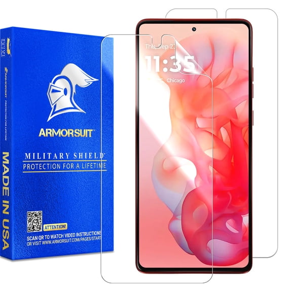 ArmorSuit 2 Pack for Motorola Moto G Stylus 5G (6.7 Inch, 2024) Screen Protector Case Friendly MilitaryShield HD Clear Film - Made in USA