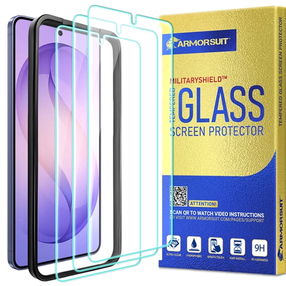 ArmorSuit 3 Pack Glass Screen Protector for Samsung Galaxy S26 Plus (6.7-inch) Tempered Glass MilitaryShield Case Friendly (w/ Alignment Tool)