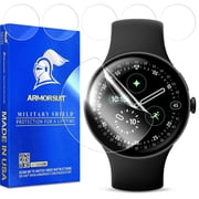 ArmorSuit 6 Pack for Google Pixel Watch 5 / 4 41mm Screen Protector MilitaryShield HD Clear TPU Film - Made in USA