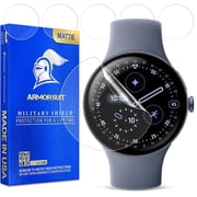 ArmorSuit 6 Pack for Google Pixel Watch 5 / 4 45mm Matte Screen Protector Anti-Glare MilitaryShield TPU Film - Made in USA