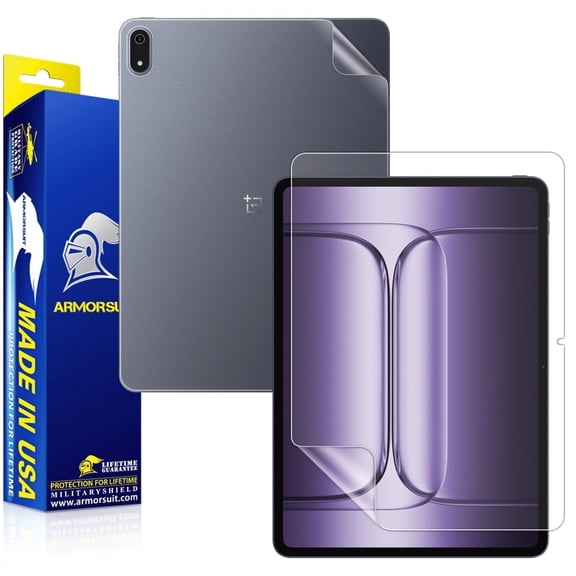 ArmorSuit 1+1 Anti-Glare Full Body Skin Film + Screen Protector for OnePlus Pad 3 MilitaryShield Matte Film