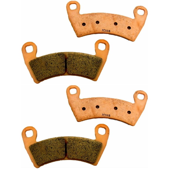 ArmorTech Two 2 Front Brake Pads for Polaris 10-14 RZR 800 4 11-14 RZR 900 XP S