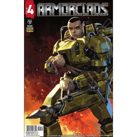 Armorclads #4D VF ; Valiant Comic Book