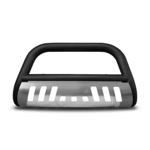 Armordillo 7141964 Classic Bull Bar 2000-2006 Chevy Tahoe 2500 Matte Black W/Aluminum Skid Plate
