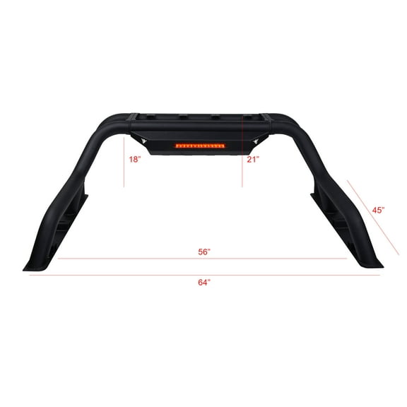 Cr1 Chase Rack W/3Rd Brake Light Fo