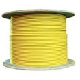 thumbnail image 1 of Armored 6 Strand Indoor Fiber Optic Distribution Cable, OS2 9/125 Singlemode, Corning Optical Fiber, Riser Rated, Yellow, Spool, 500 foot, 1 of 2