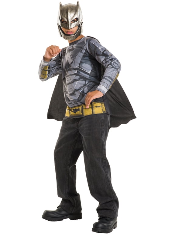 Batman V Superman: Dawn of Justice- Boys Armored Batman Costume Top