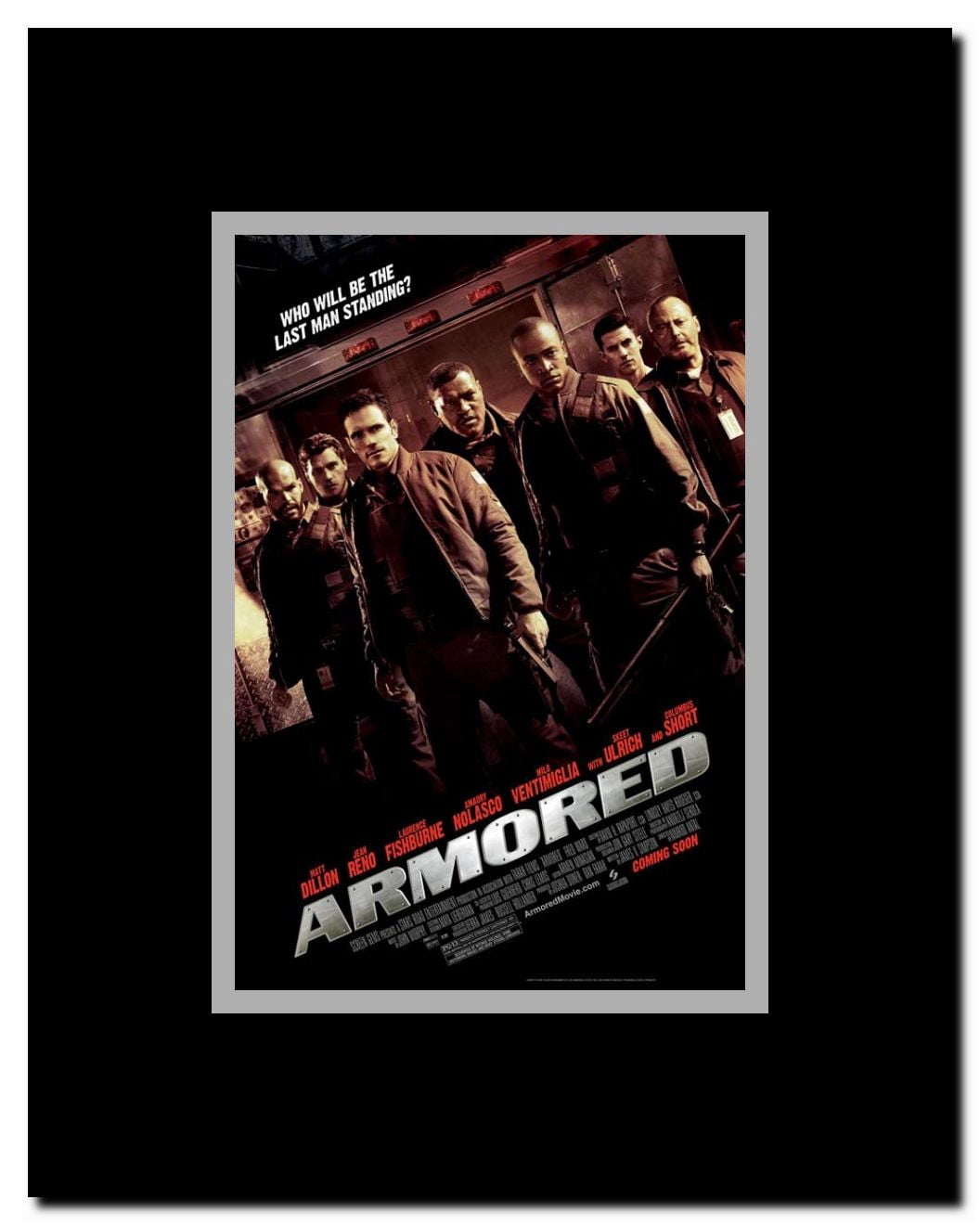 Armored Framed Movie Poster