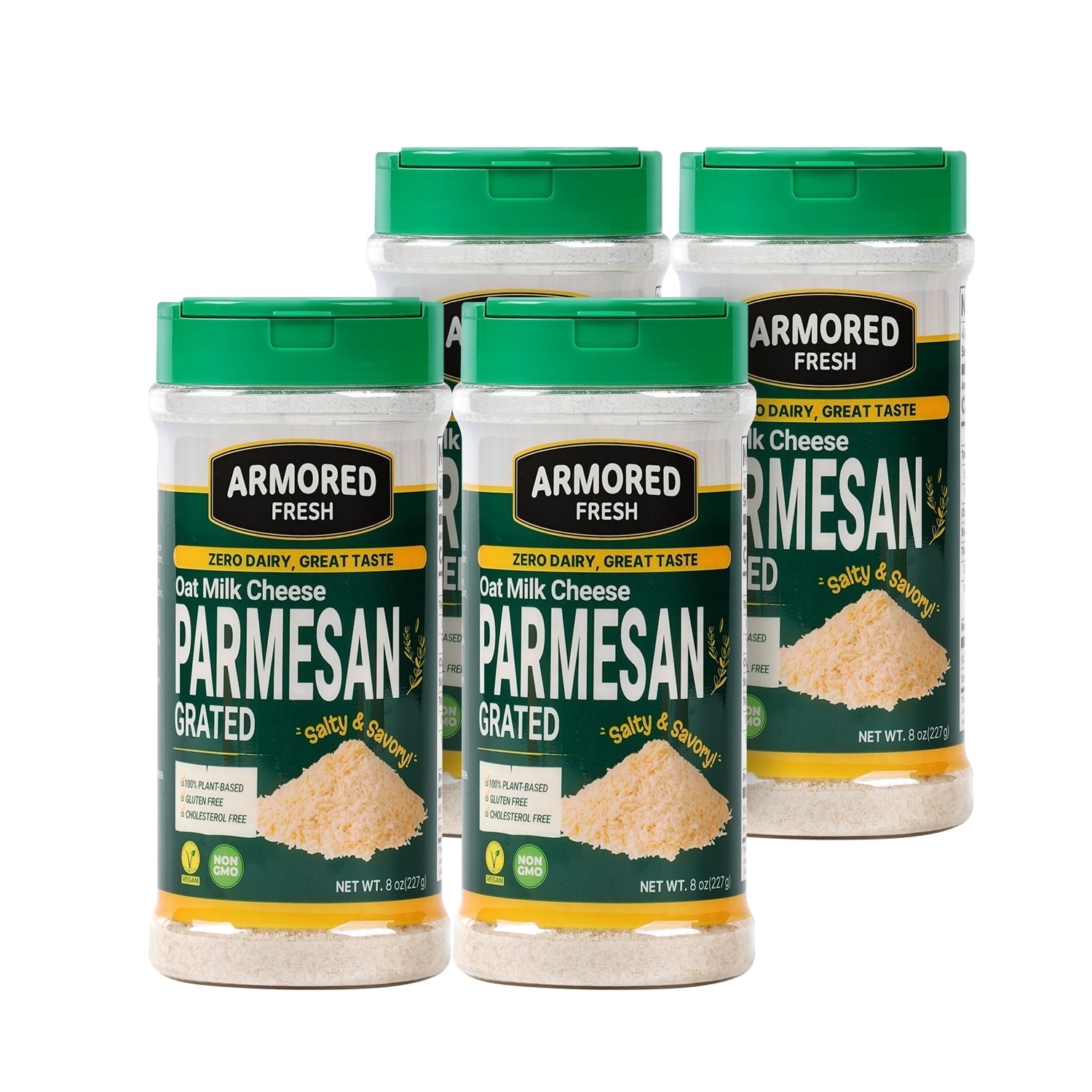 Armored Fresh Cheese Grated Parmesan (4 Pack)