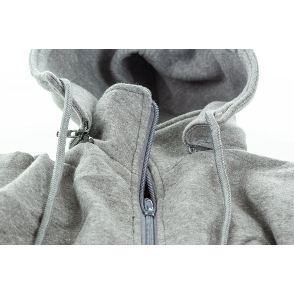 Armored Motorcycle Sweatshirt with Removable Hood