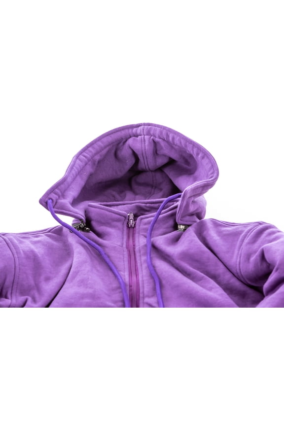 Armored Motorcycle Sweatshirt with Removable Hood