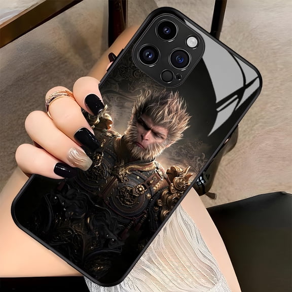 Armored Phone Case for 16/15pm/14pro/13/12 - Black Myth: Wukong