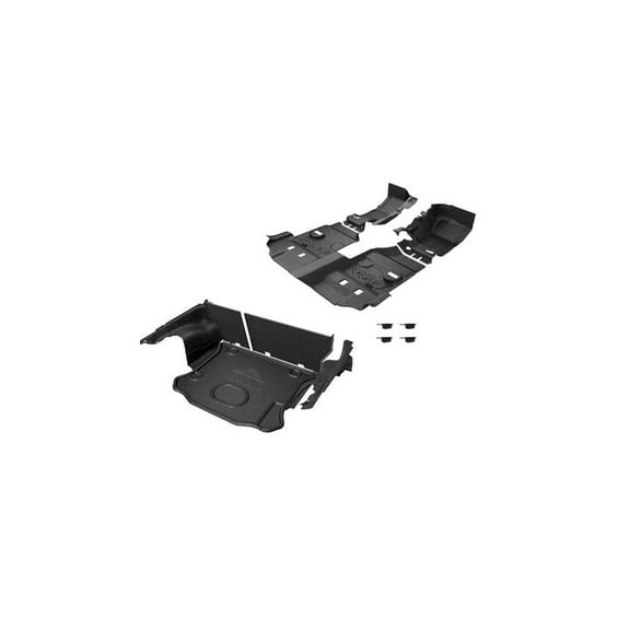 Armorlite B1013653-BLK1-AA 11-18 Wrangler Jku 4Dr Full Vehicle Kit Composite Flo
