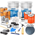 thumbnail image 1 of ArmorTallic Metallic Epoxy Complete Floor Kit 100% Solids Epoxy Armorpoxy INC, 1 of 5