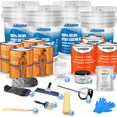 thumbnail image 1 of ArmorTallic Metallic Epoxy Complete Floor Kit 100% Solids Epoxy Armorpoxy INC, 1 of 5