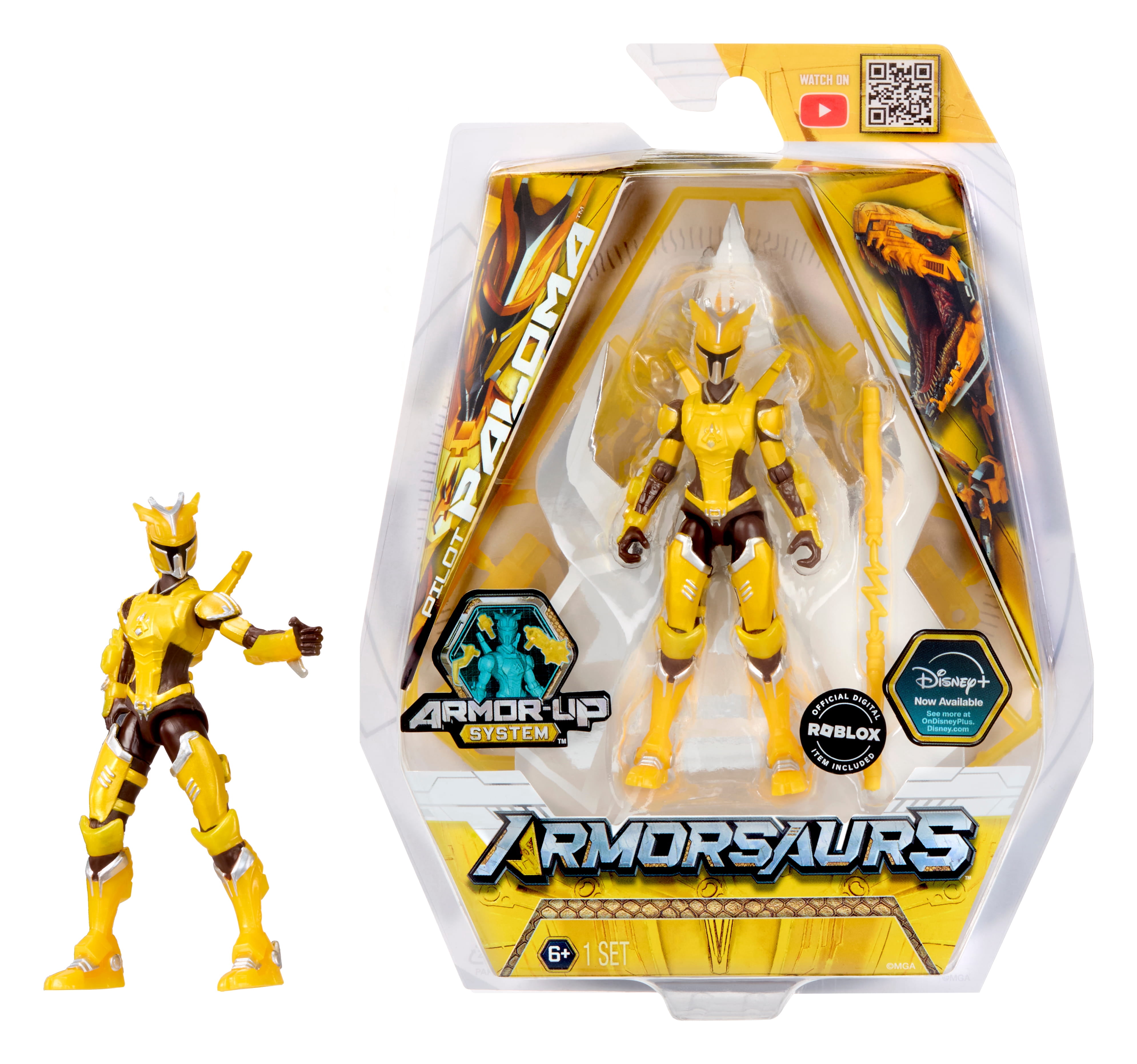351★サッカー★mikael silvestre★prostars★フィギュア Armorsaurs Raptor Pilot (Paloma Silva) Action Figure Toy, 3.75