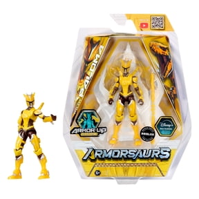 Armorsaurs Raptor Pilot (Paloma Silva) Action Figure Toy, 3.75-Inch Poseable Figure with Interchangeable Armor Pieces and Transforming Weapon, Kids, Boy, Girls, Ages 6+