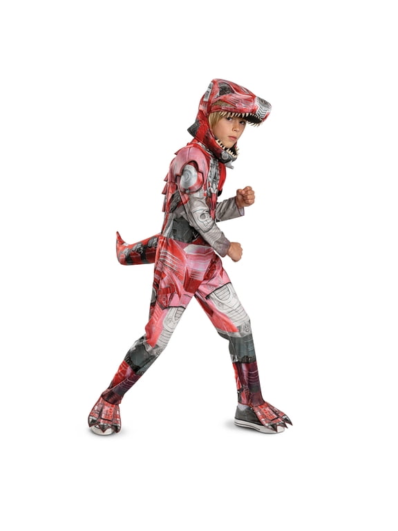 Armorsaurs Ajax T-Rex Halloween Costume for Children, Boys Size S (6/7), by Disguise