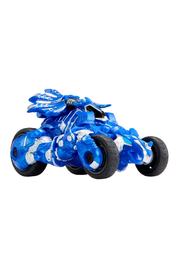 Evolver Cobalt Transforming Dinosaur to Vehicle Toy, 2-in-1 Dino Figure with Multi-Step Conversion, Kids, Boys, Girls, Ages 6+