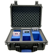 Armortek Z3 Pro 3-Row Slab Case Waterproof Graded Card Storage Box - Protects and Stores up to 120 PSA, 99 SGC, 84 BGS, 96 CGC, or 93 HGA Standard-Sized Graded Trading Cards