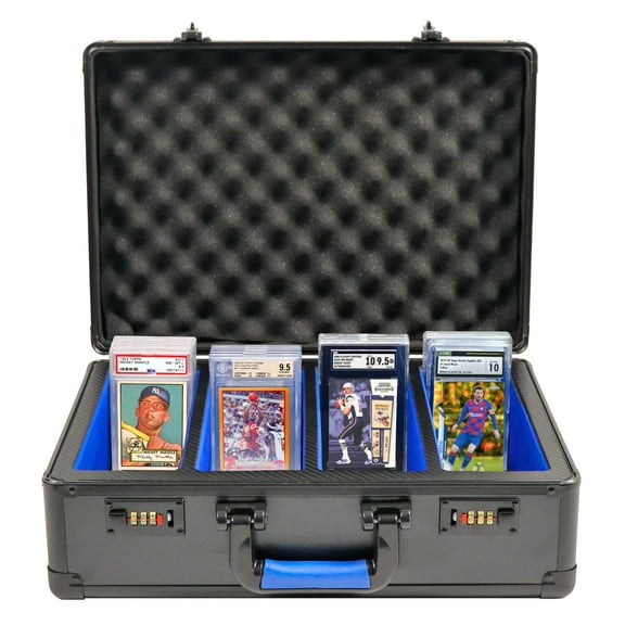 Armortek Z4 Trader XL+ Slab Case 4-Row Graded Card Storage Box - Protects and Stores up to 184 PSA, 148 SGC, 124 BGS, 144 CGC, or 140 HGA Standard-Sized Graded Cards