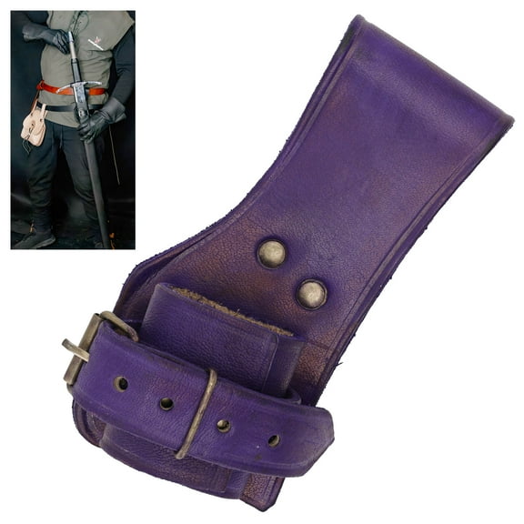 Armory Repicas Champion Coordination Adjustable Dagger Sword Frog Purple, Fits Belts Up to 2.75 Inches