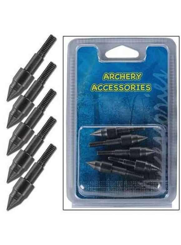 Armory Replicas Aluminum 16-inch Arrow Replacement E-Z Pull 5pcs Tip Points Designed for Target practicing and Hunting Ensures Even Weight Distribution for Arrows Versatile and Reusable