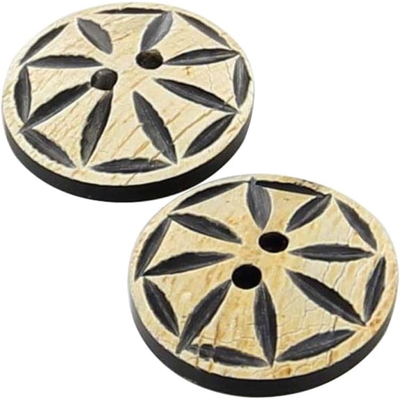 Armory Replicas Artisan Handmade Shield Horn Button Set