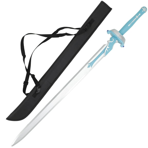 Armory Replicas Asuna Yuuki Lambent Light Rapier Foam Sword – Blue Cosplay Prop with Solid 10mm Core