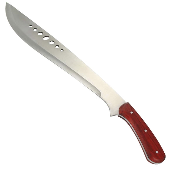 Armory Replicas Stainless Steel Kukri Machete Knife with 15-Inch Blade and Nylon Sheath