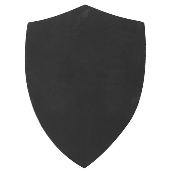 Armory Replicas Customizable Black Foam Shield with Velcro Straps DIY Cosplay, Costume & LARP Accessory