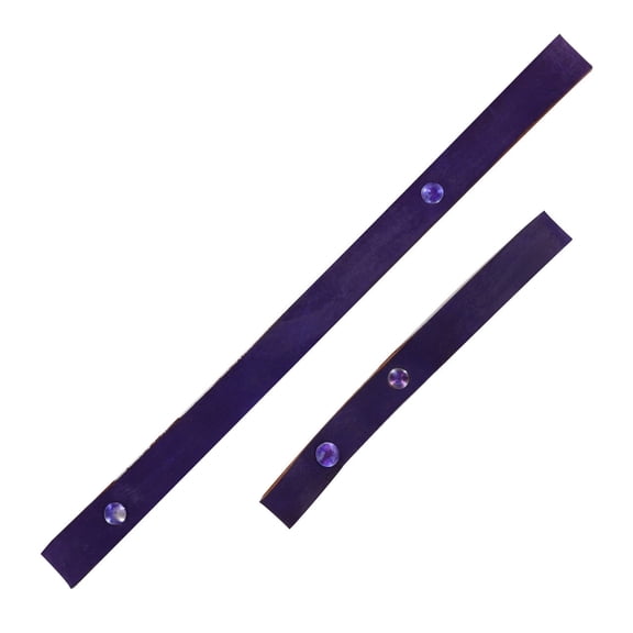 Armory Replicas Decorated Officer Cavalry Saber Belt Holder Frog – 2-Piece Genuine Leather Sword Hanger