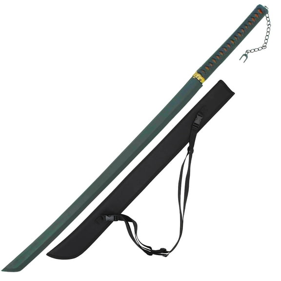 Armory Replicas Final Foam Ninja Katana Sword with Nylon Back Sheath – 42.5" LARP Cosplay Replica with Chain Accent