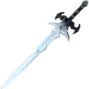 Armory Replicas Frozen Throne War Runeblade Foam Sword for Lich King Cosplay - Hand Painted Polyurethane Foam Runeblade Design - 39 Inches
