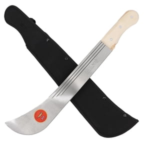 Armory Replicas 24-Inch Full Tang Machete, Carbon Steel Blade, Wooden Handle & Sheath