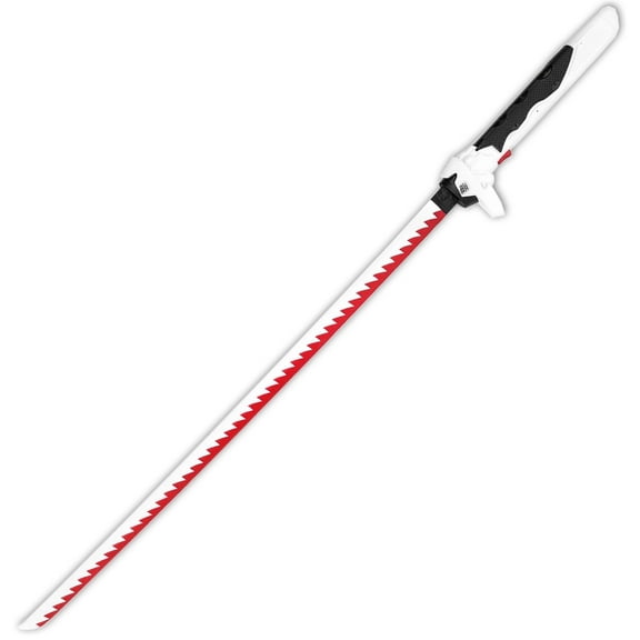 Armory Replicas Genji Foam Sword Dragon Blade Nihon Skin Red & White – 41" Cosplay Katana with Textured Grip