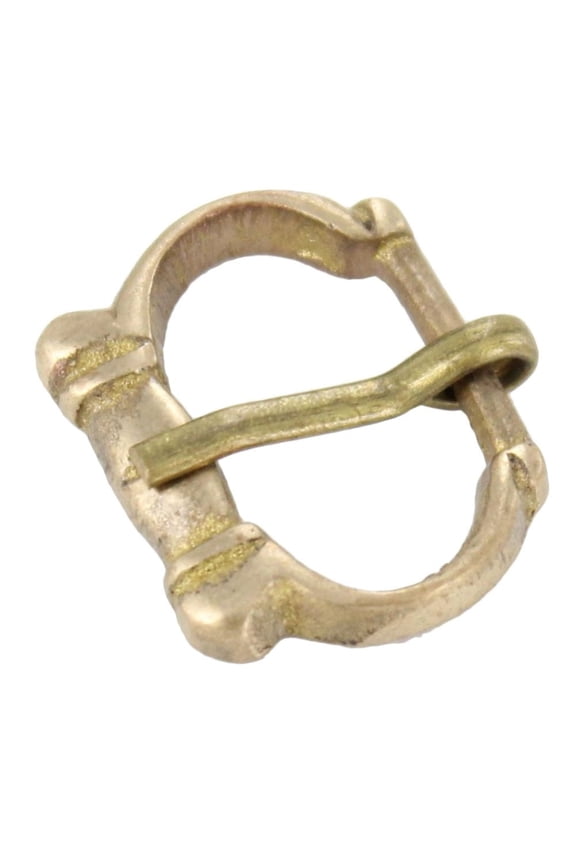 Genuine Brass Petite Accessory Buckle 100% Polished Brass for Durability and Elegance Fits Strap of 18mm for Belts and Bags