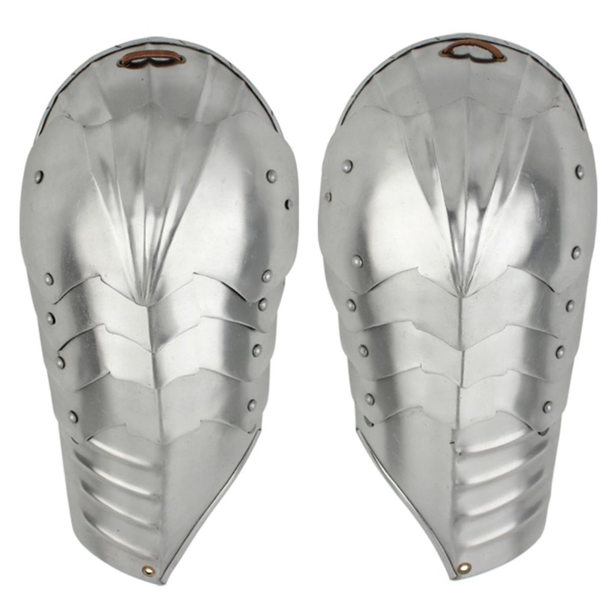 Spaulde Armory Replicas Gothic 15th Century Steel Spaulder Pauldron Set ...