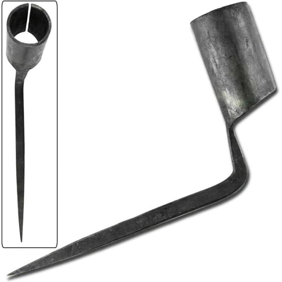 Armory Replicas Hand-Forged Medieval Iron Candle Holder, 4.5-Inch Spike, Wall & Tree Mount Decorative Holder